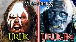 Exploring Differences Between Uruk Vs Uruk Hai - Are The Uruk Hai Bred By Saruman? - Explained