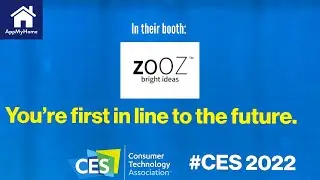 In Their Booth at CES 2022 - Zooz - Z-Wave Z-Box Smart Hub, Smart Water Shutoff, XS Sensors