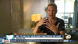 New technology helping blind paralympian regain her sight
