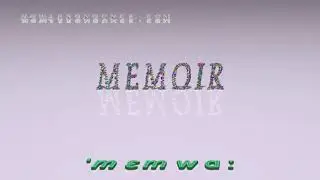 memoir - pronunciation + Examples in sentences and phrases