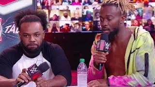 Xavier Woods and Kofi Kingston pay tribute to Jon Huber on Raw Talk