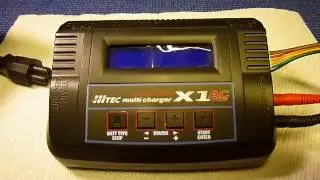 Обзор многофункционального зарядного устройства Hitec X1 AC plus.
