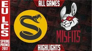Splyce vs Misfits All Games Highlights - EU LCS Summer Playoffs 2017 - SPY vs MSF All Games