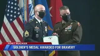 Soldier's Medal awarder for bravery at Ft. Rucker