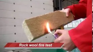 Sandwich Panel Core Materials Burning Test