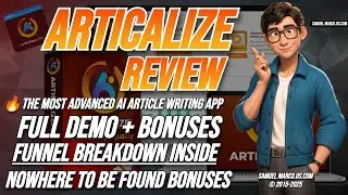Articalize Review & Bonuses: In-Depth Walkthrough + Demo + OTO 🔵 ARTICALIZE AI Review [12 Sources]
