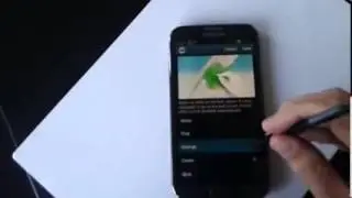 Samsung Galaxy Note II ink effect Android 4 1 2 test firmware