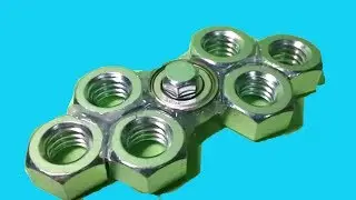 How to make Fidget Spinner　 nut toy　fidget spinner tricks