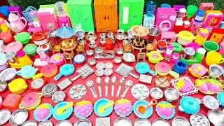 5:24 Minutes Satisfying with UnboxingHello Kitty Barbie Kitchen Set |Miniature Kitchen Set Review