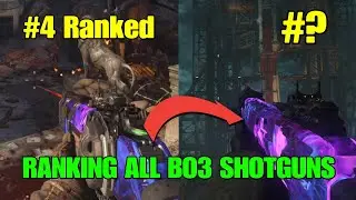 Ranking EVERY SHOTGUN in BLACK OPS 3 ZOMBIES