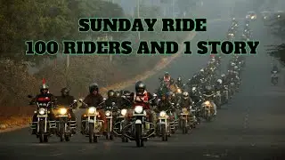 Group Ride Gone Wrong? | 100 Riders 1 Story | Sunday Ride | Group Ride Experience