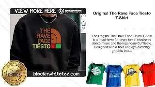 Original The Rave Face Tiesto T-Shirt