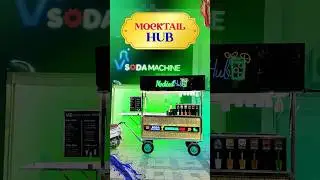 2025 NEW MODEL MOCKTAIL HUB🤩 | ₹2 का माल ₹10 में बेचे 👌| VR SODA MACHINE #ytshorts