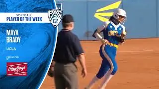 Maya Brady wins Pac-12 Softball Player and Freshman of the Week &mdash; March 23, 2021