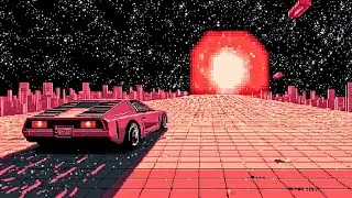 Unforgettable Synthwave Night Drive: Experience the Retro Future!