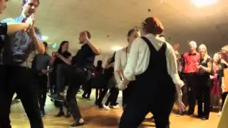 Swing Wings Christmas Party 2015 - Poli singing В лесу родилась елочка