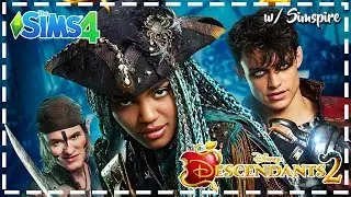 DESCENDANTS 2 - Sims 4 Create a Sim | Disney's Descendants 2