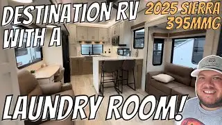 LAUNDRY ROOM in a Destination RV!? | 2025 Sierra 395MMG