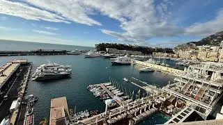 Tour around Monaco port hercules for luxury yachts