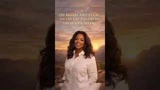 Live the Life of Your Dreams &ndash; Oprah Winfrey Motivational Quote#motivation #quotes #dailymotivation