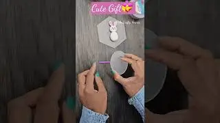 Adorable Clay Bunny Gift Idea | DIY Cute Bunny Using Clay 🐰