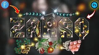Glass Font Editing Stylish Fonts Text Effect Video On Android Use PixelLab Ps Touch |Zarraq Creation