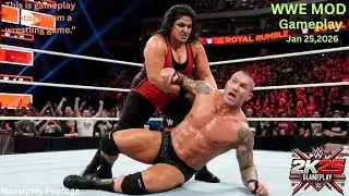 WWE 2K25 -Randy Orton vs Indian Diva |  Intergender Match Gameplay | Jan 25 , 2026