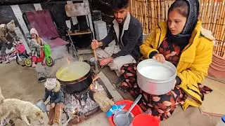 Nomadic Life: The Most Delicious Nomadic Soup🍲: Important Decisions for Nomadic Children🏔️