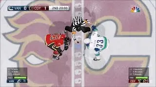 NHL 18 - Calgary Flames vs Vancouver Canucks - Gameplay (HD) [1080p60FPS]