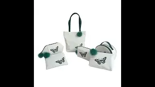 ECO Friendly Korean Ladies Luxury Makeup Cosmetic Bags