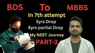 My NEET Journey after 12th!!PART-3  #doctor #motivation #mbbs #bds #dropper #partialdrop #neet