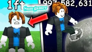 ROBLOX VIEWERS  AND SUN GAMER GROW TALL EVERY SECOND TO REACH MOON SUN GAMER @TechnoGamerzOfficial 