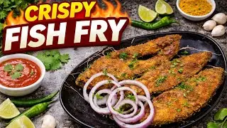 Crispy Fish Fry| Fish Recipe#easycooking #fishrecipe  #Machli fry#uniquekitchencorner126 