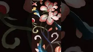 Ancient Chinese embroidery Su Xiang color matching