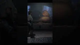 Meeting Jabba Star Wars Outlaws #shorts
