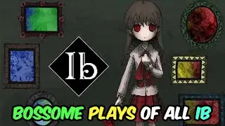 Bossome Plays All of Ib (Longplay) Parts 1-8 Compilation!