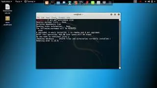HOW TO UNISTALL ANY PROGRAM IN KALI LINUX