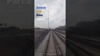 Amtrak CTA Race P5 #chicago #amtrak #cta