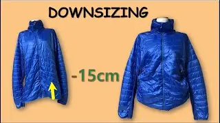 DIY Tips to Make a Jacket SMALLER | How to Shorten Sleeves | Clothes Repair