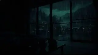 12-Hour Calm Rain and Soft Thunder | Relaxing Thunderstorm Sounds for Sleep