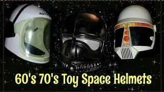 1960's 1970's Toy Space Helmets