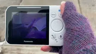 Panasonic Long Range Baby Monitor blogger review