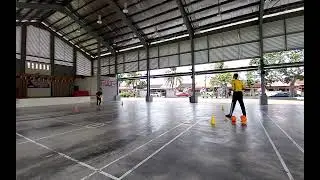 WORLD DODGEBALL BLOCKING COMPETITION OPEN MALE 1 NOR KHAIRY AND ZULHILMI SMK TUN TUAH