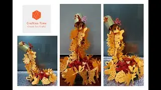 #diy #decor #crafts | floating cup | floating butterfly | butterfly fountain | crafties time