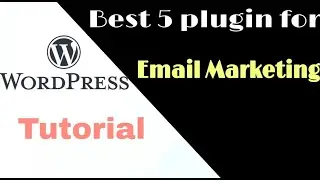 Top 5 WordPress plugins for Email marketing I Email Subscriber Wordpress Plugin
