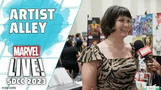 Inside Artists' Alley At SDCC 2023
