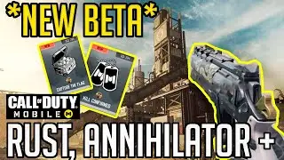 *NEW BETA* Map RUST Scorestreak ANNIHILATOR Skin WASTELAND and MORE | Call Of Duty Mobile