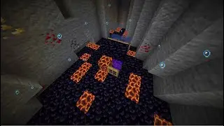 Speedrun Build Cổng Nether với Khe Nứt Dung Nham (Cơ Bản) - Basic Magma Ravine Nether Portal