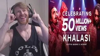 Coke Studio Bharat | Khalasi | Aditya Gadhvi x Achint • Reaction By Foreigner