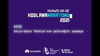 Huawei Ar-Ge Kodlama Maratonu 2021